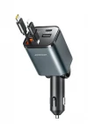 Joyroom 50W 4 Port pd+Usb+Çekmeli Araç Şarj Çakmaklık