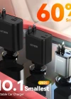 Joyroom 50W 4 Port pd+Usb+Çekmeli Araç Şarj Çakmaklık