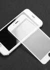Joyroom Alen Matte Full Cam iPhone 7-8 Plus Temperli Cam Ekran Koruyucu Beyaz