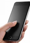 Joyroom Alen Matte Full Cam iPhone 7-8 Temperli Cam Ekran Koruyucu Siyah