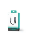 Joyroom Audio Adaptör 2İN1 (Type-C to 3.5mm+Type-C)-Siyah