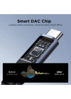 Joyroom Audio Adaptör 2İN1 (Type-C to 3.5mm+Type-C)-Siyah