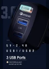 Joyroom C-M303 QC 3.0 30W 3xUSB Araç Şarj Cihazı