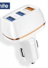 Joyroom C-M303 QC 3.0 30W 3xUSB Araç Şarj Cihazı