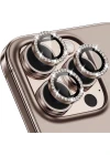 Joyroom İphone 16 Pro Max & 16 Pro Uyumlu Taşlı Kamera Koruyucu Premium Görünüm ve Kalite Netliği Korur