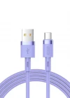 Joyroom İphone USB Renkli Yanmaz Silikon Data Şarj Kablosu