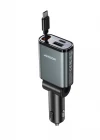Joyroom JR-CCL07 45W 3 Port Pd+Usb Çekmeli Araç Şarj