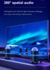 Joyroom JR-MS01 Maya Seri RGB Maya Serisi RGB Kablosuz Hoparlör-Siyah
