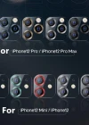 Joyroom JR-PF688 iPhone 12 Pro Renkli Kamera Lens Koruyucu