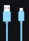 Joyroom JR-S118 Type-C USB Hızlı Şarj ve Data Kablosu 1m Mavi