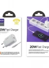 Joyroom JR-TCF20 20w Şarj Aleti ve Type-c Lightning Kablo Set