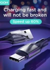 Joyroom S-1030t USB to Type-C Metal Kopmaz Hızlı Şarj Kablosu 3A