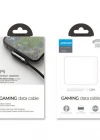 Joyroom S-1230K3 Gaming 2.4A USB Lightning Şarj ve Data Kablosu