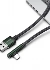 Joyroom S-1230N4 3A USB - Type-C Hızlı Şarj ve Data Kablosu Gaming Mint Yeşili