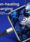 Joyroom S-1230N6 iPhone Lightning Hızlı Şarj ve Data Kablosu Örgü 3A 1.2M Kırmızı