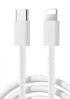 Joyroom S-A45 İphone Uyumlu Hasır Yeni Tip Type-cden Lightning Şarj Kablosu 60W