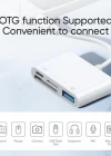 Joyroom S-H142 Lightning - USB OTG Kart Okuyucu 4 in 1
