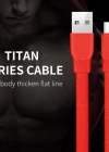 Joyroom S-L127 Titan Serisi TPE Type-C Şarj ve Data Kablosu 1.2m Kırmızı