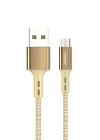 Joyroom S-M351 Mikro Şarj ve Data Kablosu 1M Gold