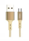 Joyroom S-M351 Naylon Örgülü Type-C Şarj ve Data Kablosu 1m Gold
