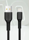 Joyroom S-M357S İphone Lightning Şarj ve Data Kablosu 2A 1m Siyah