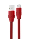 Joyroom S-M359 1M 2.4A İphone Lightning Hızlı Şarj ve Data Kablosu Kırmızı