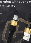 Joyroom S-M363 1.2m 2.4A Mikro USB Hızlı Şarj ve Veri Kablosu Gold