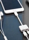Joyroom S-M403 Iphone Lightning To Ligtning Ses Şarj Çoğaltıcı