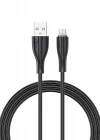 Joyroom S-M405 2.4A Mikro Şarj ve Data Kablosu PVC 2M Siyah