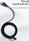 Joyroom S-M405 2.4A Type-C Şarj ve Data Kablosu PVC 2M Siyah