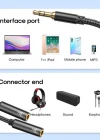Joyroom SY-A04 Splitter Y Kulaklık Ayırıcı Ses Kablosu 0,2 m-Siyah