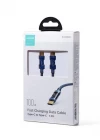 Joyroom Type-C to Type-C Transparent Data Kablosu 100W