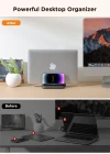 Joyroom Zs374 Dikey Laptop Telefon Ve Tablet Tutucu Masaüstü Organizer Stand