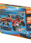 Kırkpapuç Hot Wheels Drive 2 Win Çocuk Puzzle