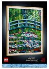 LEGO Art Claude Monet – Nilüfer Gölü Üzerinde Köprü 31220