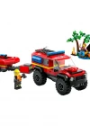 LEGO City 4x4 Kurtarma Botlu İtfaiye Kamyonu 60412