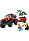 LEGO City 4x4 Kurtarma Botlu İtfaiye Kamyonu 60412
