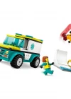 LEGO City Acil Ambulansı ve Snowboardcu 60403