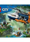 LEGO City Orman Kaşifinin Helikopteri Kamp Yerinde 60437