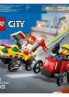 LEGO City Pizza Arabası İtfaiye Kamyonuna Karşı 60458