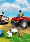 LEGO City Römorklu Çiftlik Traktörü 60461