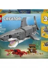 LEGO Creator Acımasız Köpek Balığı ile Hazine Sandığı 31381