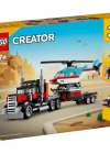 LEGO Creator Helikopterli Açık Kasa Kamyon 31146