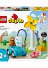 LEGO Duplo Rüzgar Türbini ve Elektrikli Araba 10985