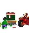 LEGO Marvel Motosikletli Iron Man ve Hulk 76287