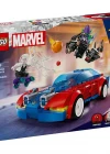 LEGO Marvel Örümcek Adam Yarış Arabası ve Venom Green Goblin 7627