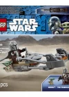 LEGO Star Wars Mandalorian ve Grogu’nun Hız Motoru 75436