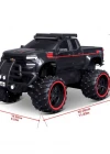 Maisto 1/16 2019 Chevrolet Silverado Kumandalı Araba Siyah
