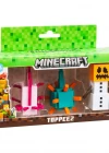 Minecraft 3D Figür Toppeez 3iü Set Model 3