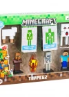 Minecraft 3D Figür Toppeez 8li Delüks Set MC2070 Model 1
